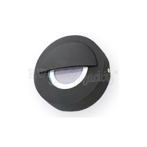 Aplique para pared c/ led driver negro